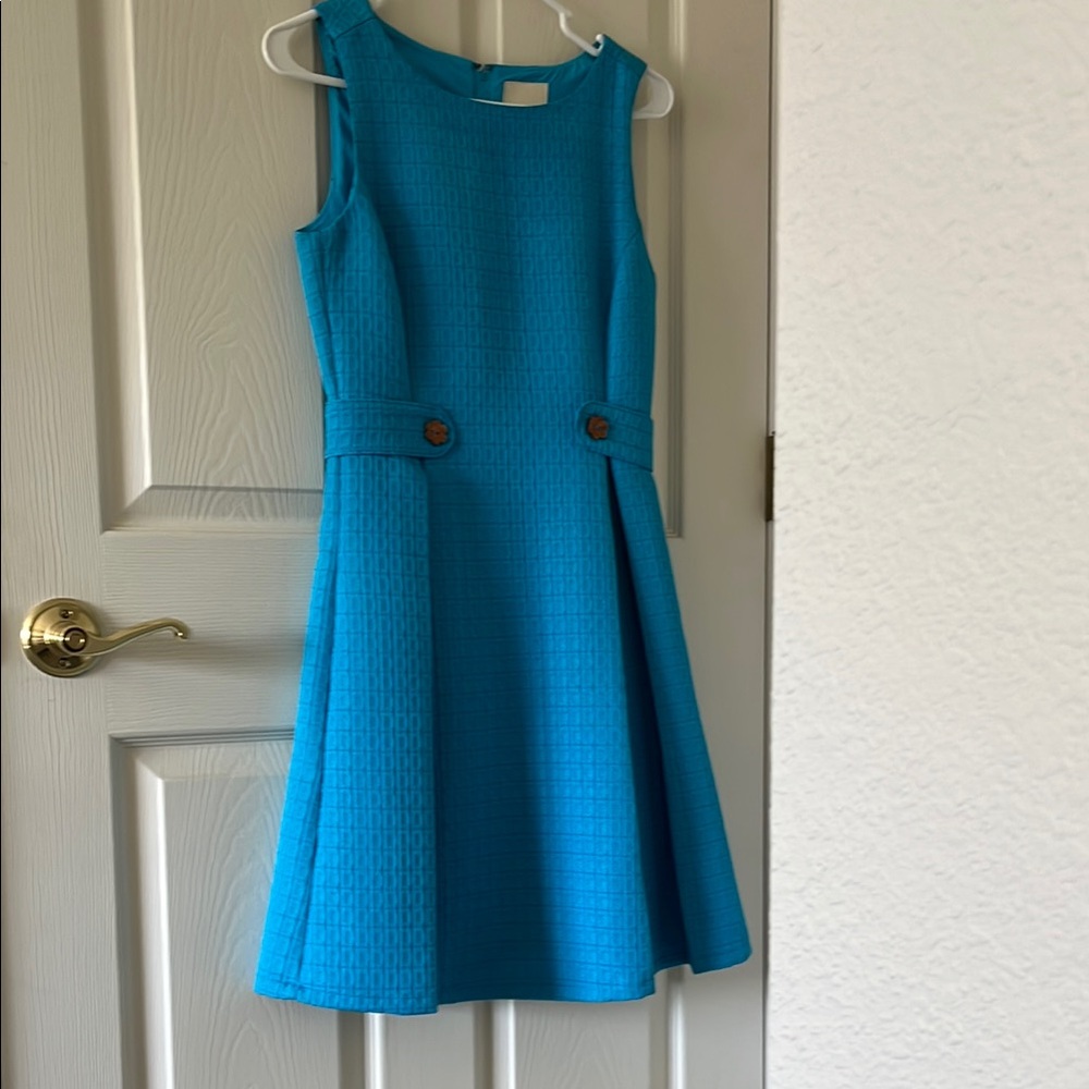 Modcloth Blue Sleeveless Dress